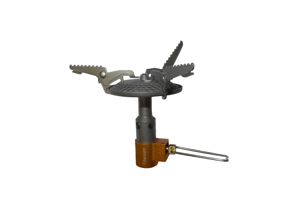 Tramp горелка туристическая складная TRG-048 (Титан)