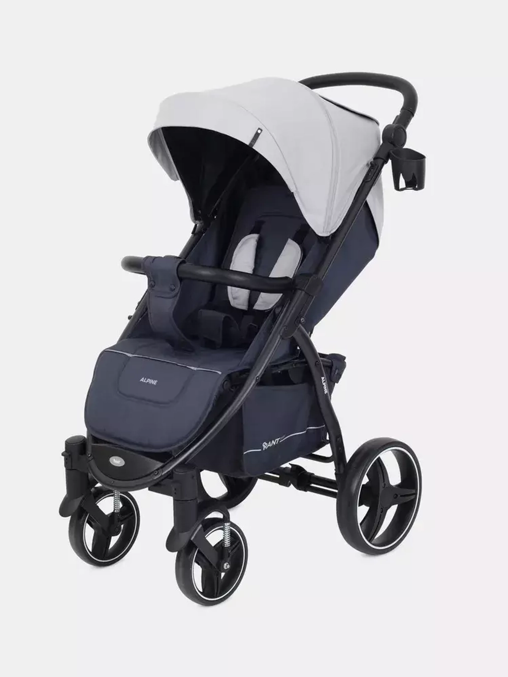 Коляска детская RANT basic "ALPINE" RA450 Grey