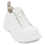 Alexander McQueen Alexander McQueen Tread Slick Riding the Wind and Waves Sister Ankle Martin Boots Women's White