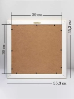 Картина на стену интерьерная на холсте 35*35 см