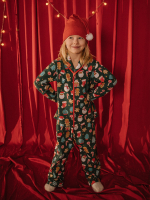 Пижама с воротником Mjölk Имбирный пряник