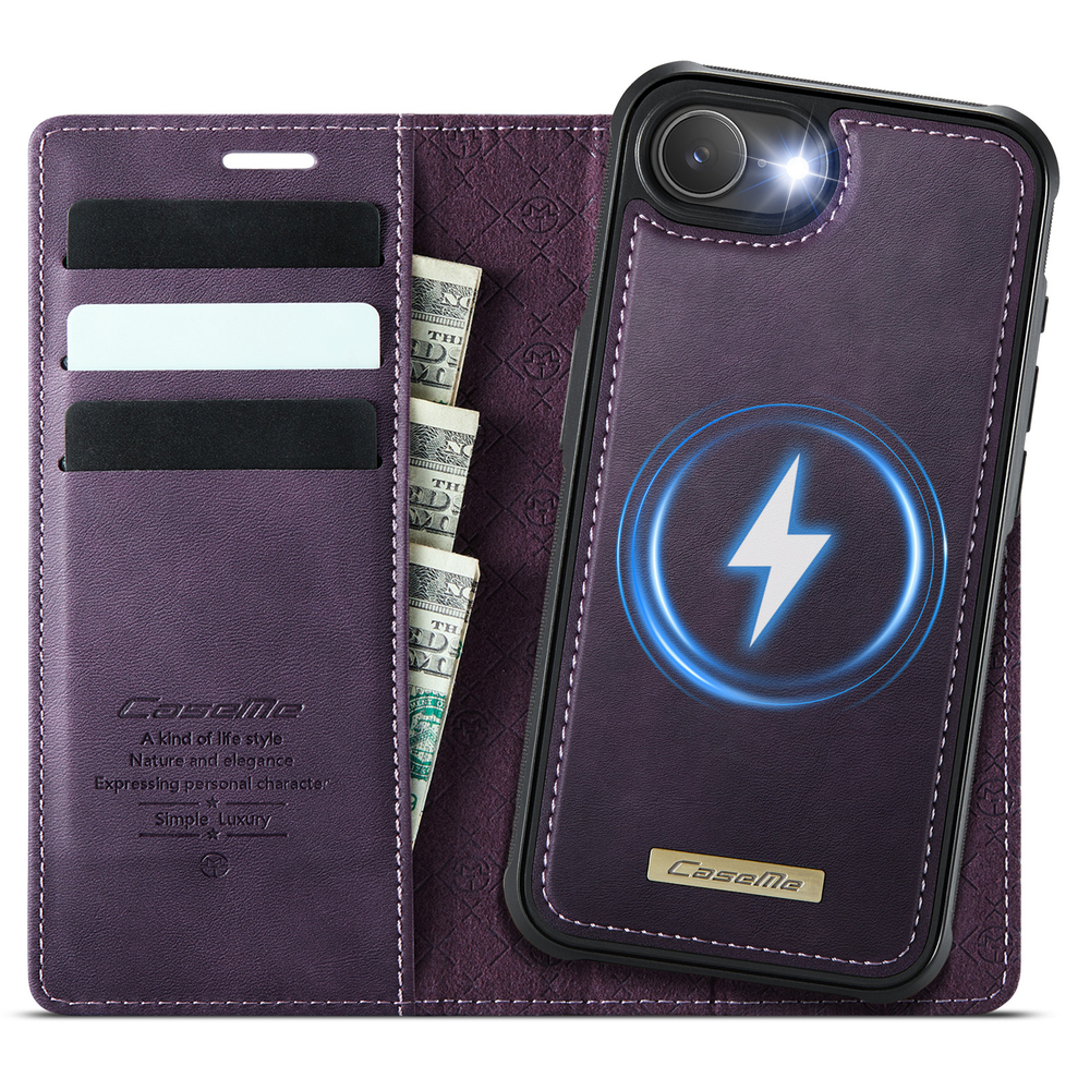 Чехол-кошелек CaseMe 2 in 1 MagSafe iPhone 16E