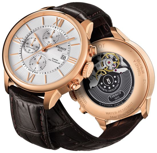 Мужские часы Tissot T099.427.36.038.00 Chemin des Tourelles Automatic Chronograph