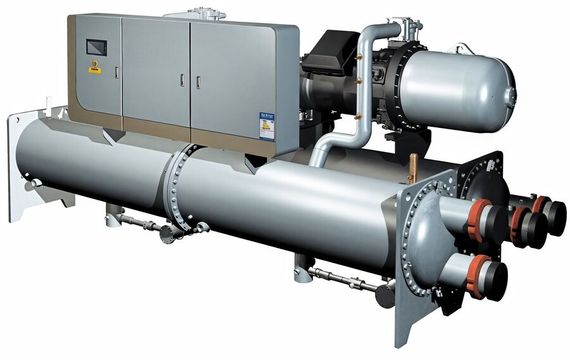 Чиллер с водяным охлаждением Dantex DN-1200VGMC/SM