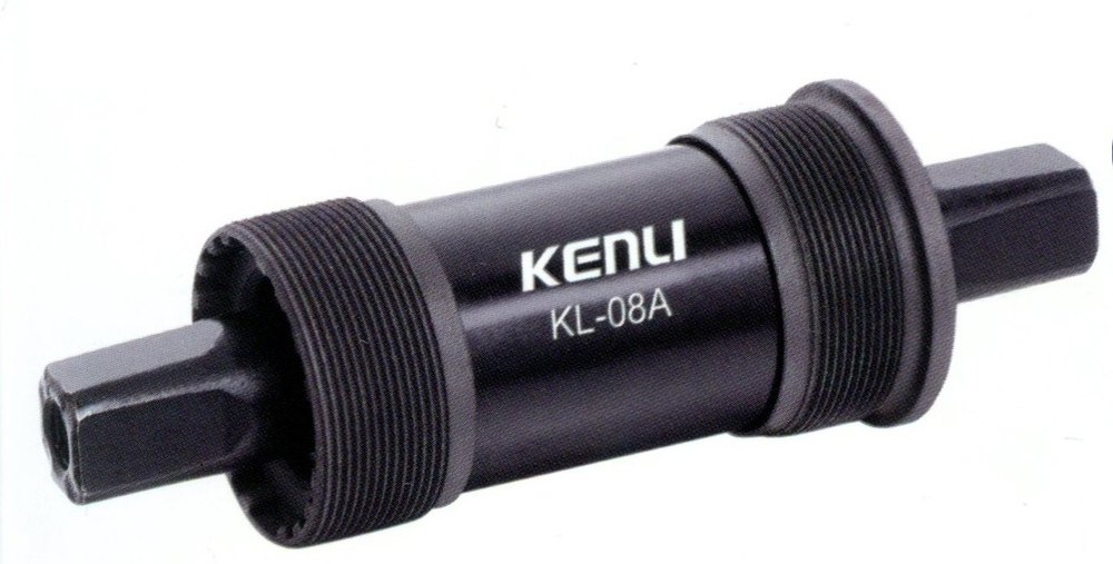 Картридж каретки 68х124.5мм KL-08A KENLI 1.37"х24tpi, ось под квадрат, стальной