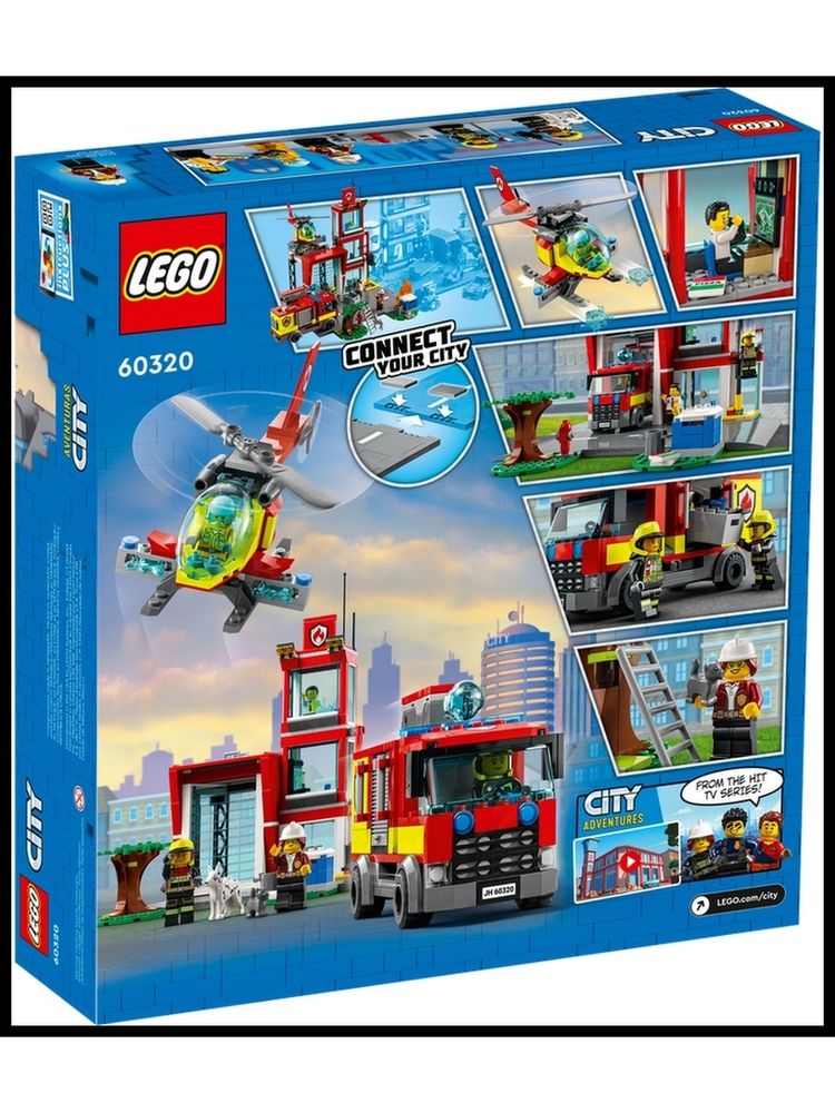 Конструктор LEGO City Fire 60320 Пожарная часть