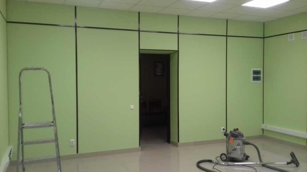 Ламинированный гипсокартон Ral 6018