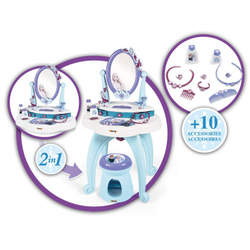 Frozen Smoby - Туалетный столик для девочки 2в1 Frozen 320244