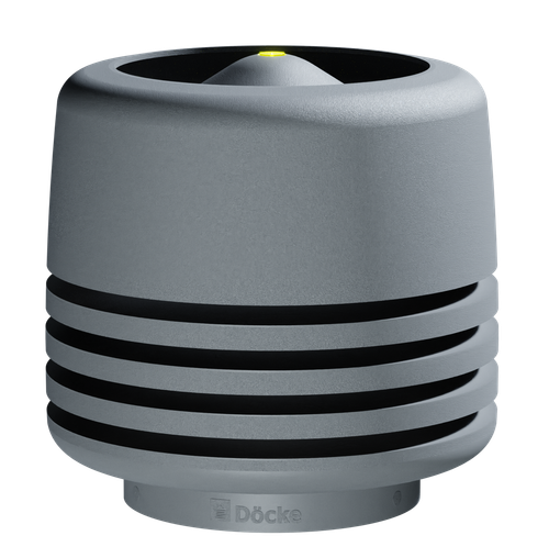 Docke PREMIUM/ Выход вентиляционный ИЗЛ-125/700/ Колпак Серый