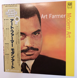 Винтажная виниловая пластинка LP Art Farmer Modern Art (Japan 1976)