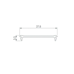 Экран ALM-FLAT-S-2020 OPAL-PM матовый (Arlight, Пластик) 026750(1)