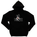 Толстовка "Бордер Колли - LOVE"