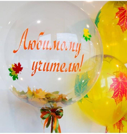 Шар баблс 60 см Америка с надписью