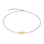 Колье Coeur de Lion Silver-Gold 2040/10-1716