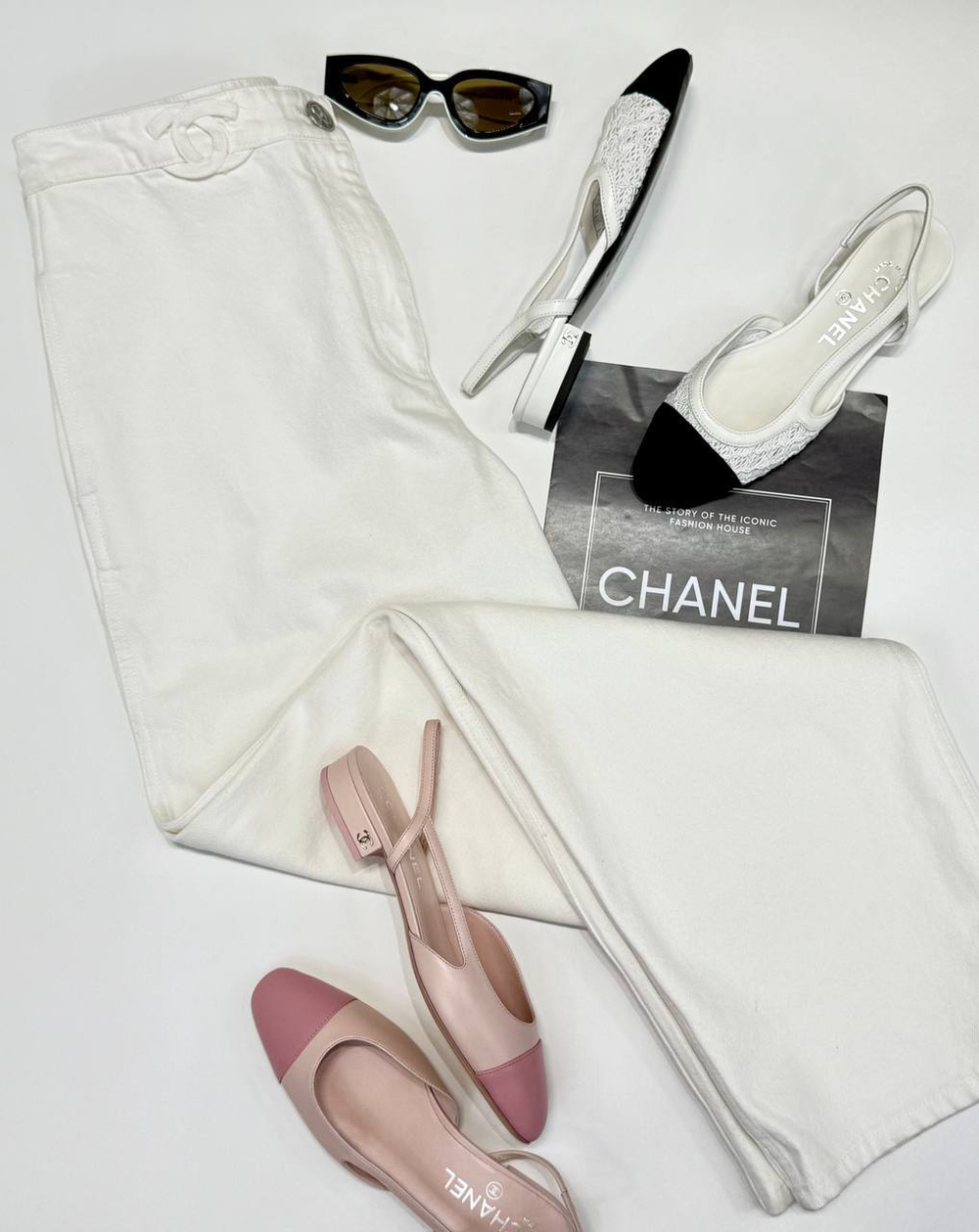 Джинсы CHANEL