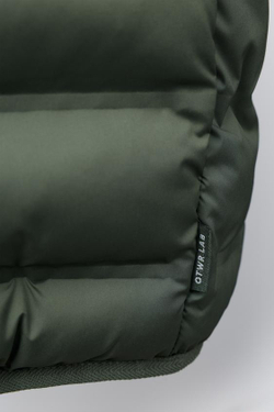 ZARA ЛЕГКИЙ ЖИЛЕТ С КАПЮШОНОМ WATER REPELLENT, ХАКИ