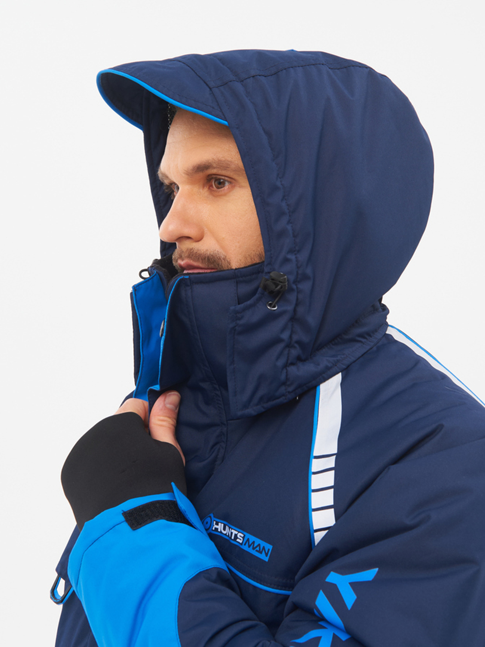 Костюм зимний Yakutia ткань Galaxy Breathable цвет Тёмно-синий (Размер: 44-46, Рост: 170-176)