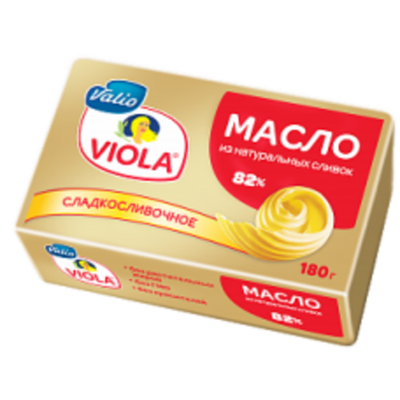 Масло Сладкосливочное Valio 82%, 180 г