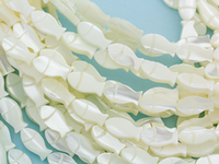 Бусина Рыбка из перламутра, 12мм