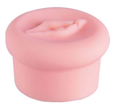 Телесный уплотнитель для вакуумной помпы в виде вагины (Цвет: телесный)