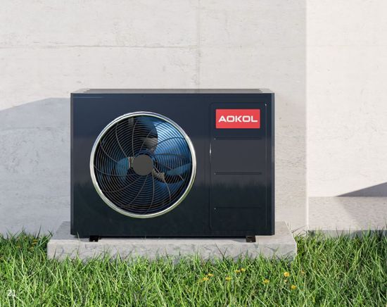 Тепловой насос воздух-вода AOKOL ASH-RK 18 кВт + гидромодульная установка