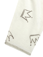 Набор распашонок 2шт. Звездочки, короны, р. 68, молочный / бежевый (Bloom Baby)