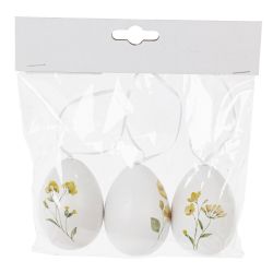 GAEM Набор из 3-х изделий декоративных "Яйцо" (4*6), L18 W5 H18 см