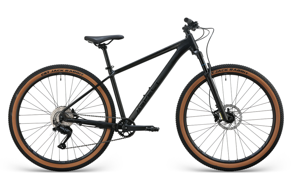Велосипед Aspect AIR 29 (2025) (L (20"), Черный)