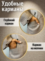 Куртка из экокожи с капюшоном оверсайз