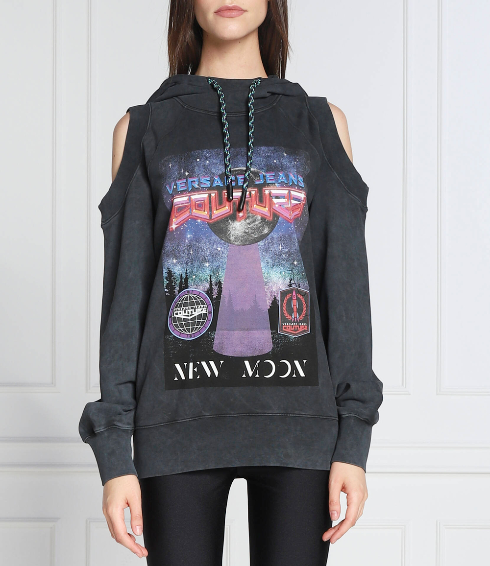 Худи Versace Jeans Couture - графитовый(73HAIP09CFW0P)