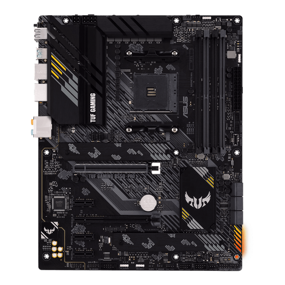 Материнская плата ASUS TUF GAMING B550-PRO AM4 4xDDR4 6xSATA3 2xM.2 RAID HDMI DP ATX