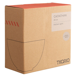 Салатник 20см Tkano Kitchen Spirit белый