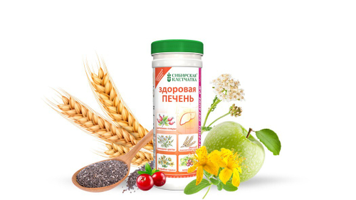 Здоровая печень, Клетчатка Сибирская, 170 г