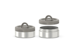 Термос для еды Biostal (2,1 литра), с термочехлом, 3-мя метал.конт., ложкой