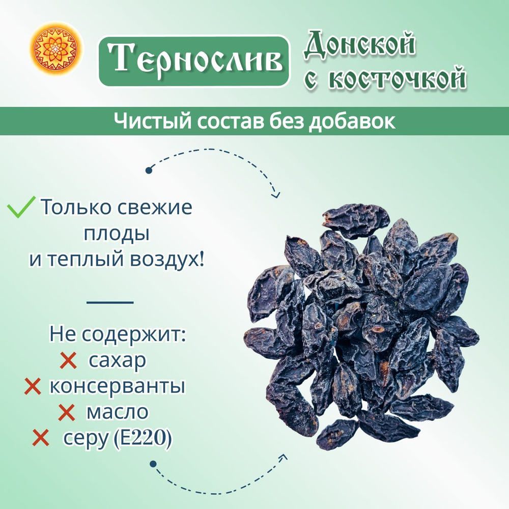 Слива сушеная с косточкой. Тернослив, слива.
