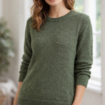 Бобинная пряжа Cotton Paillettes (Verde)