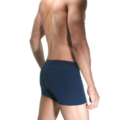 Темно-синие хлопковые трусы-боксеры Darkzone (Размер: M) (Цвет: темно-синий)