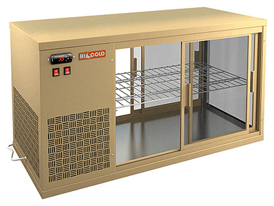 Витрина холодильная HICOLD VRL T 900 L Beige