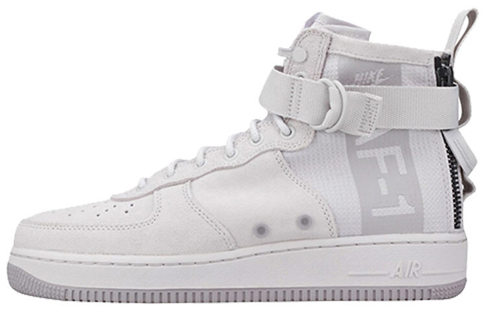 Nike Air Force 1 Trainers In Light Grey Hyper Sneakers