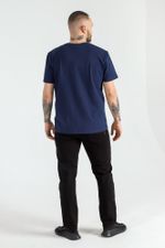 Фуфайка (футболка) мужская Клаб-6У Виотекс ТЁМНО-СИНИЙ