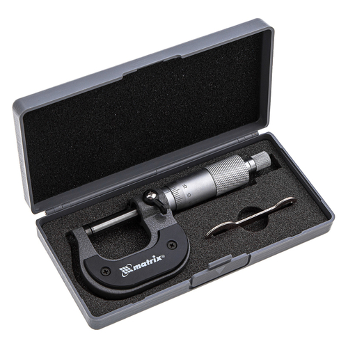 317255 Микрометр механический, 0-25 мм// Matrix
