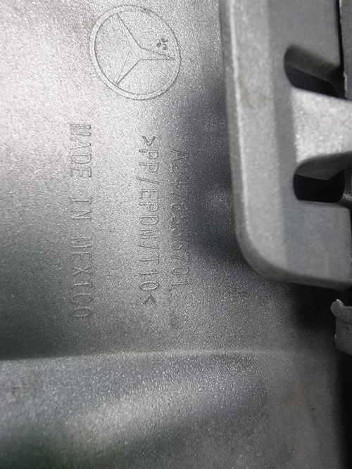 Накладка переднего бампера Mercedes GLB X247 19-23