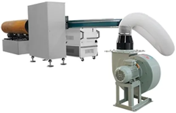 Установка LXShow LXC-TOW для лазерной очистки труб с внешней стороны