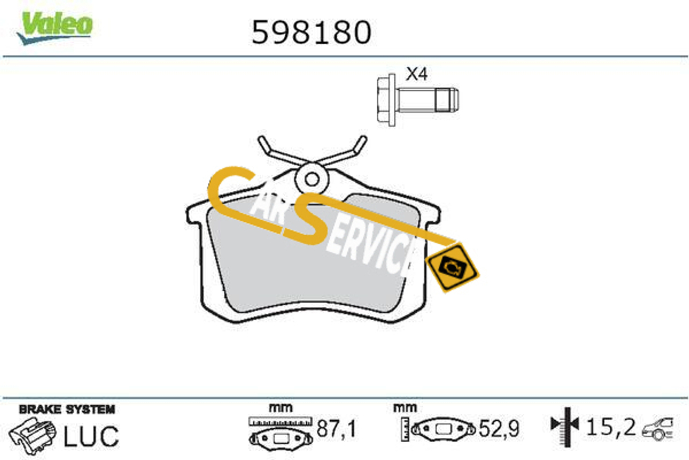 VALEO - 598180