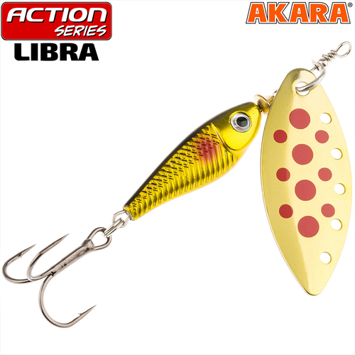 Блесна вращающаяся Akara Action Series Libra 4 16 гр. 4/7 oz. A4-1