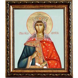 Августа (Василисса) Римская, императрица, мученица. Икона на холсте.