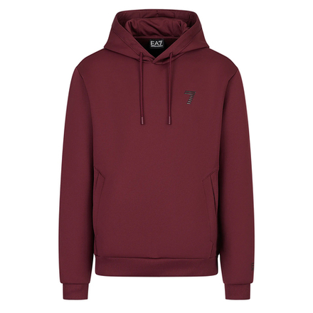 Куртка теннисная EA7 Man Jersey Sweatshirt - windsor wine