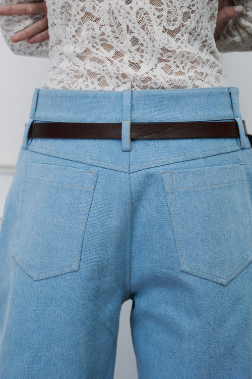 Джинсы багги