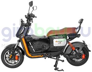 Электроскутер WENBOX U2 PRO 1500W (60V/30Ah) - Чёрный фото №4