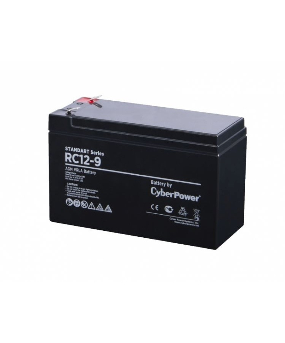 CyberPower Аккумуляторная батарея RC 12-9 12V/9Ah